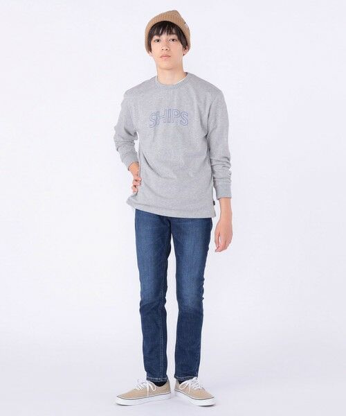 SHIPS / シップス その他パンツ | Lee:100〜160cm /ストレッチ ストレート デニム パンツ | 詳細4