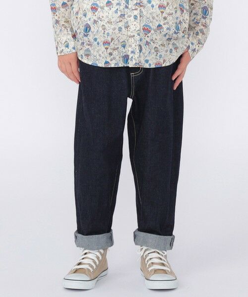 SHIPS / シップス デニムパンツ | SHIPS KIDS:100〜130cm /ヴィンテージ ライク インディゴ デニム パンツ | 詳細10