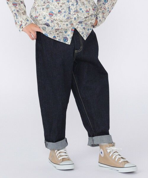 SHIPS / シップス デニムパンツ | SHIPS KIDS:100〜130cm /ヴィンテージ ライク インディゴ デニム パンツ | 詳細12