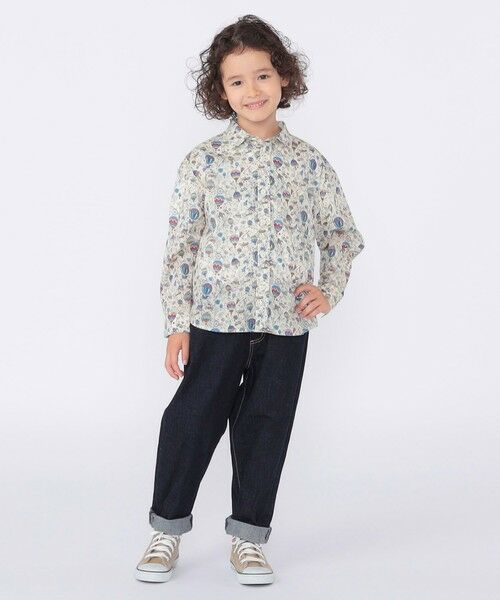 SHIPS / シップス デニムパンツ | SHIPS KIDS:100〜130cm /ヴィンテージ ライク インディゴ デニム パンツ | 詳細15