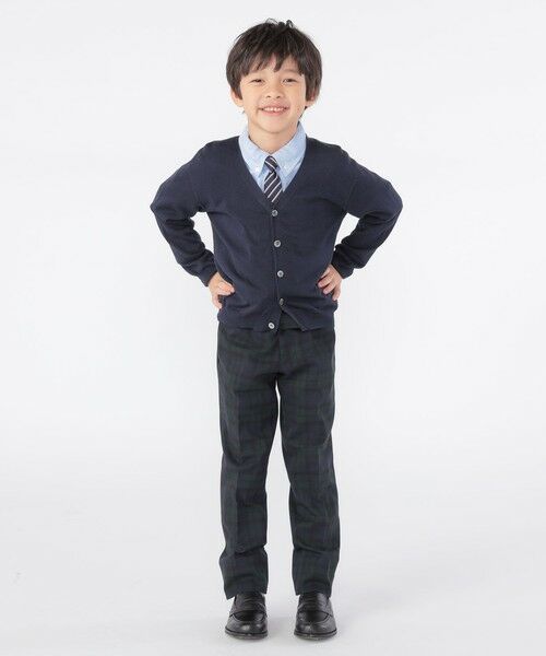 SHIPS / シップス その他パンツ | SHIPS KIDS:110〜130cm /〈洗濯機可能〉ウォッシャブル ブラックウォッチ ロング パンツ | 詳細12