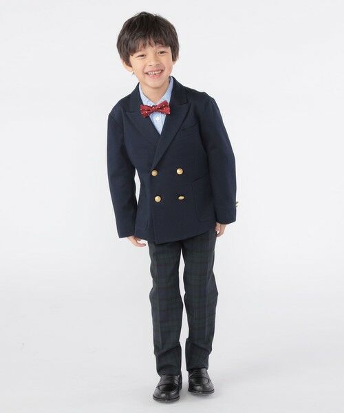 SHIPS / シップス その他パンツ | SHIPS KIDS:110〜130cm /〈洗濯機可能〉ウォッシャブル ブラックウォッチ ロング パンツ | 詳細3