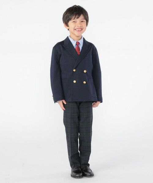 SHIPS / シップス その他パンツ | SHIPS KIDS:110〜130cm /〈洗濯機可能〉ウォッシャブル ブラックウォッチ ロング パンツ | 詳細4
