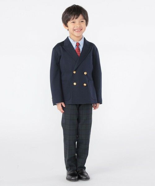 SHIPS / シップス その他パンツ | SHIPS KIDS:110〜130cm /〈洗濯機可能〉ウォッシャブル ブラックウォッチ ロング パンツ | 詳細5