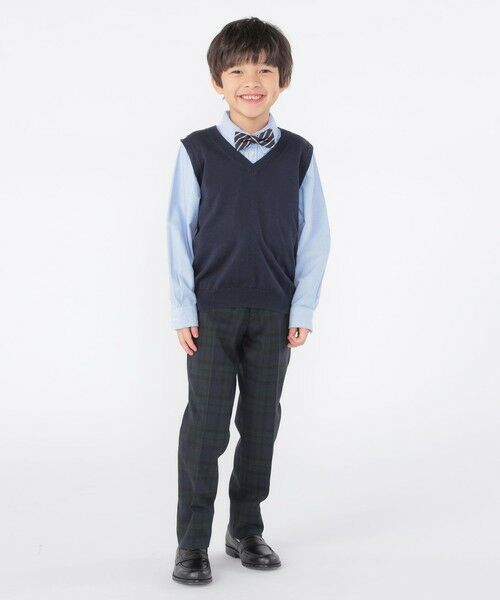 SHIPS / シップス その他パンツ | SHIPS KIDS:110〜130cm /〈洗濯機可能〉ウォッシャブル ブラックウォッチ ロング パンツ | 詳細6
