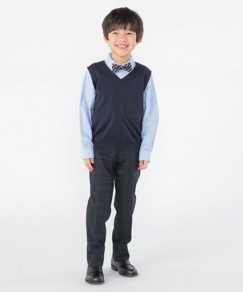 SHIPS / シップス その他パンツ | SHIPS KIDS:110〜130cm /〈洗濯機可能〉ウォッシャブル ブラックウォッチ ロング パンツ | 詳細7