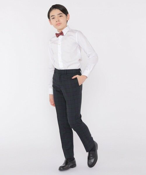 SHIPS / シップス その他パンツ | SHIPS KIDS:145〜160cm /〈洗濯機可能〉ウォッシャブル ブラックウォッチ ロング パンツ | 詳細4