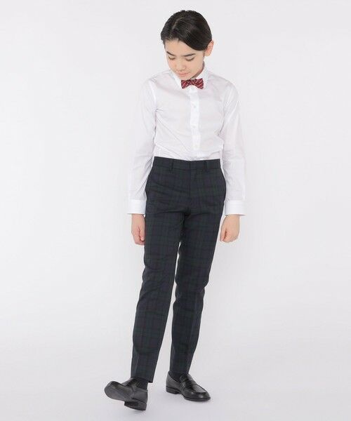 SHIPS / シップス その他パンツ | SHIPS KIDS:145〜160cm /〈洗濯機可能〉ウォッシャブル ブラックウォッチ ロング パンツ | 詳細6