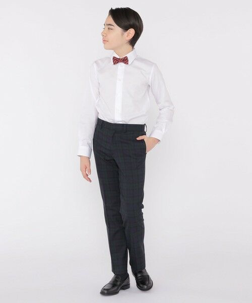 SHIPS / シップス その他パンツ | SHIPS KIDS:145〜160cm /〈洗濯機可能〉ウォッシャブル ブラックウォッチ ロング パンツ | 詳細8