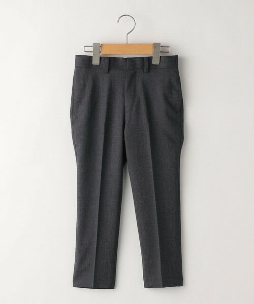 SHIPS / シップス その他パンツ | SHIPS KIDS:110〜130cm / ウール ノープリーツ ロング パンツ(チャコールグレー)