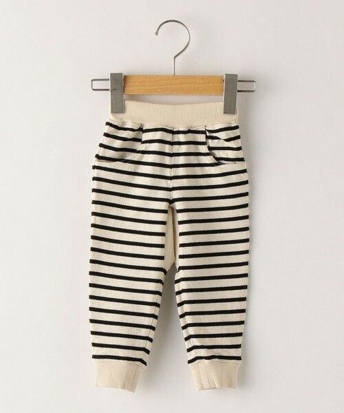 SHIPS / シップス その他パンツ | SHIPS KIDS:ボーダー リブ パンツ(80〜90cm)(ブラック)
