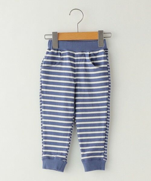 SHIPS / シップス その他パンツ | SHIPS KIDS:ボーダー リブ パンツ(80〜90cm)(ブルー)