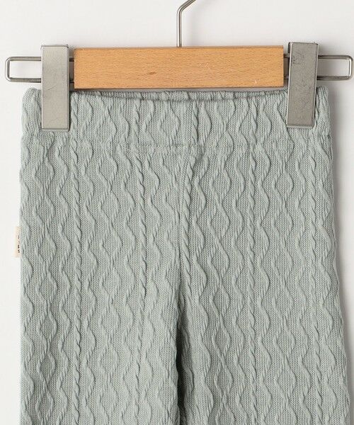 SHIPS / シップス その他パンツ | SHIPS KIDS:80〜90cm / ケーブル パターン レギンス | 詳細3