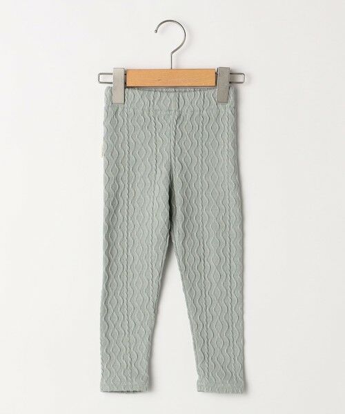 SHIPS / シップス その他パンツ | SHIPS KIDS:80〜90cm / ケーブル パターン レギンス(ライトグリーン)