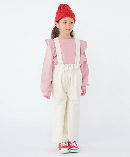 SHIPS / シップス その他パンツ | SHIPS KIDS:100〜130cm / コーデュロイ ストラップ ワイド パンツ | 詳細1