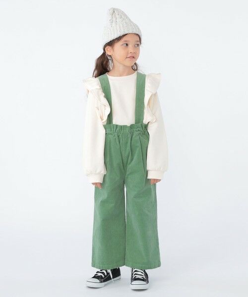 SHIPS / シップス その他パンツ | SHIPS KIDS:100〜130cm / コーデュロイ ストラップ ワイド パンツ | 詳細12