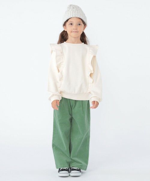 SHIPS / シップス その他パンツ | SHIPS KIDS:100〜130cm / コーデュロイ ストラップ ワイド パンツ | 詳細14