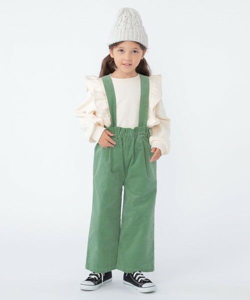 SHIPS / シップス その他パンツ | SHIPS KIDS:100〜130cm / コーデュロイ ストラップ ワイド パンツ | 詳細11