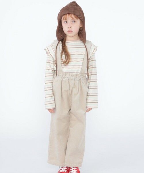 SHIPS / シップス その他パンツ | SHIPS KIDS:100〜130cm / コーデュロイ ストラップ ワイド パンツ | 詳細1
