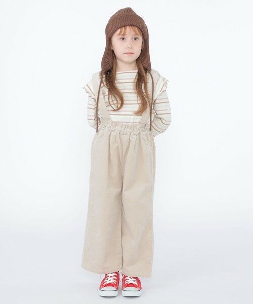 SHIPS / シップス その他パンツ | SHIPS KIDS:100〜130cm / コーデュロイ ストラップ ワイド パンツ | 詳細3
