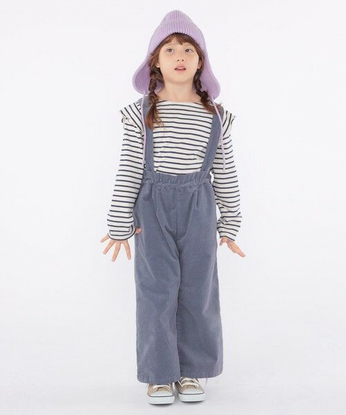 SHIPS / シップス その他パンツ | SHIPS KIDS:100〜130cm / コーデュロイ ストラップ ワイド パンツ | 詳細13
