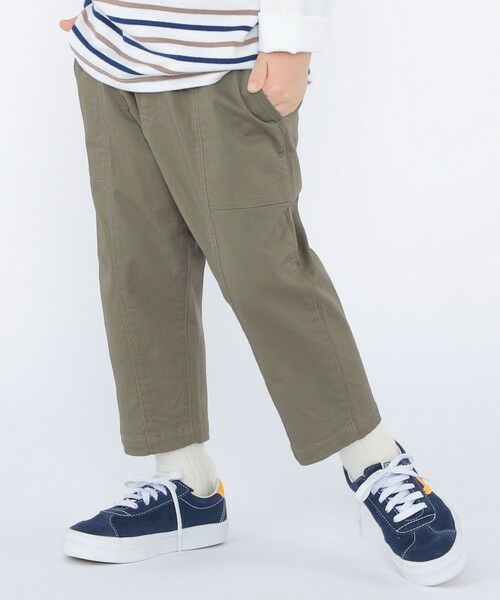 SHIPS / シップス ショート・ハーフ・半端丈パンツ | SHIPS KIDS:100〜130cm /テーパード クロップド パンツ | 詳細10