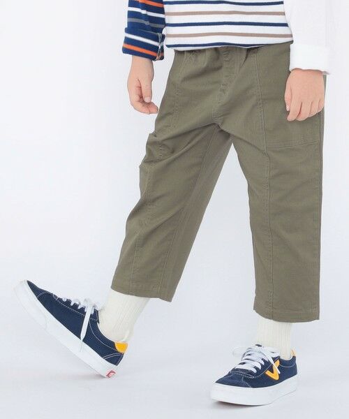 SHIPS / シップス ショート・ハーフ・半端丈パンツ | SHIPS KIDS:100〜130cm /テーパード クロップド パンツ | 詳細12