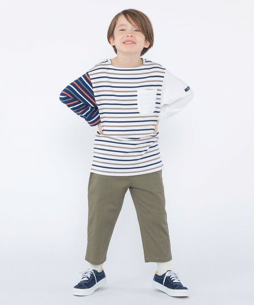 SHIPS / シップス ショート・ハーフ・半端丈パンツ | SHIPS KIDS:100〜130cm /テーパード クロップド パンツ | 詳細15