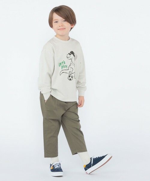 SHIPS / シップス ショート・ハーフ・半端丈パンツ | SHIPS KIDS:100〜130cm /テーパード クロップド パンツ | 詳細17