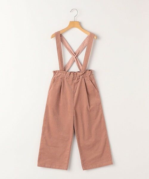 SHIPS / シップス その他パンツ | SHIPS KIDS:100〜130cm / コーデュロイ ストラップ ワイド パンツ(ピンク)