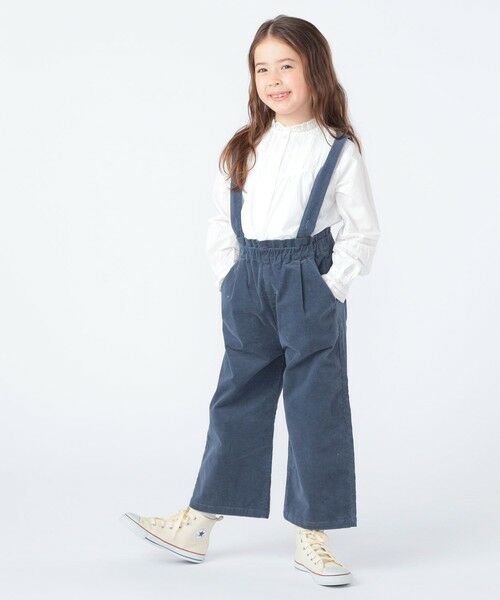 SHIPS / シップス その他パンツ | SHIPS KIDS:100〜130cm / コーデュロイ ストラップ ワイド パンツ | 詳細15