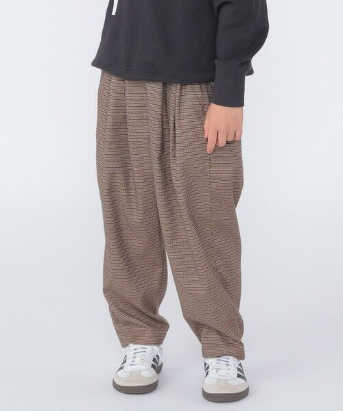 SHIPS / シップス その他パンツ | SHIPS KIDS:100〜130cm /千鳥柄 チェック タック パンツ | 詳細3
