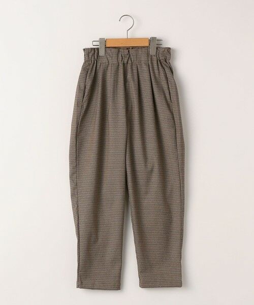 SHIPS / シップス その他パンツ | SHIPS KIDS:140〜160cm /千鳥柄 チェック タック パンツ(ブラウン系)