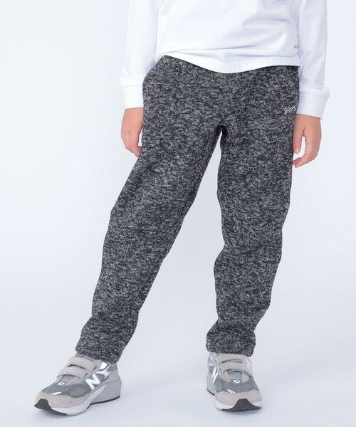 SHIPS / シップス チノ・ワークパンツ | SHIPS KIDS:110〜130cm / フリース ジョガー パンツ(グレー系)