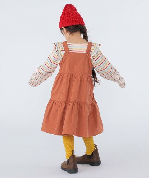 SHIPS / シップス ミニ・ひざ丈スカート | SHIPS KIDS:100〜130cm / コットン ジャンパー スカート | 詳細6