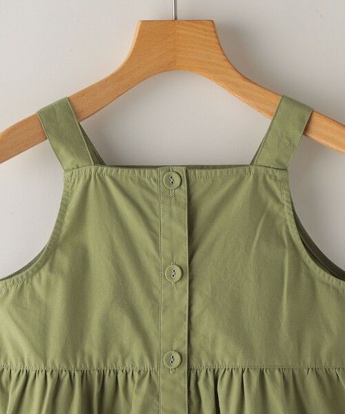 SHIPS / シップス ミニ・ひざ丈スカート | SHIPS KIDS:100〜130cm / コットン ジャンパー スカート | 詳細15