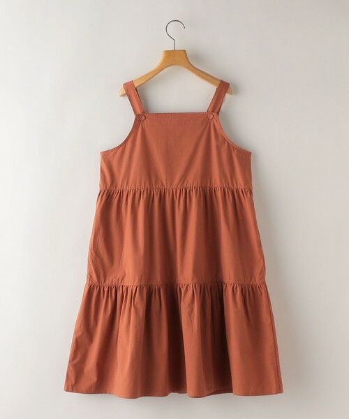 SHIPS / シップス ミニ・ひざ丈スカート | SHIPS KIDS:140〜150cm / コットン ジャンパー スカート | 詳細1