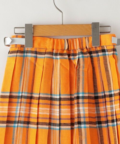 SHIPS / シップス ミニ・ひざ丈スカート | O'NEIL of DUBLIN:100〜130cm / リネン チェック キルト スカート | 詳細10