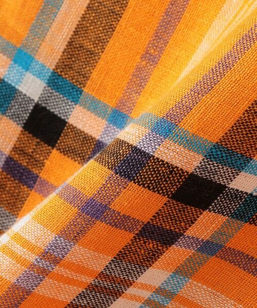 SHIPS / シップス ミニ・ひざ丈スカート | O'NEIL of DUBLIN:100〜130cm / リネン チェック キルト スカート | 詳細13