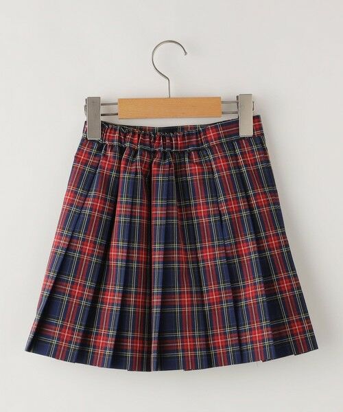 SHIPS / シップス ミニ・ひざ丈スカート | SHIPS KIDS:110〜130cm / チェック プリーツ スカート | 詳細1