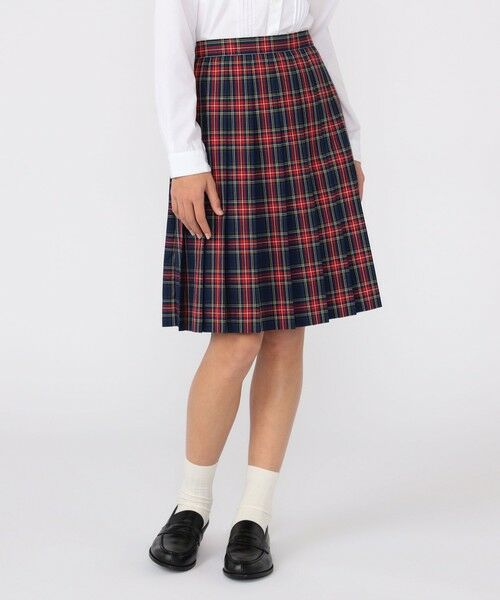 SHIPS / シップス ミニ・ひざ丈スカート | SHIPS KIDS:150〜160cm / チェック プリーツ スカート | 詳細2