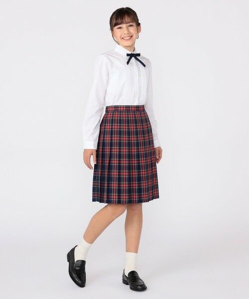 SHIPS / シップス ミニ・ひざ丈スカート | SHIPS KIDS:150〜160cm / チェック プリーツ スカート | 詳細4