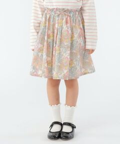 SHIPS / シップス ミニ・ひざ丈スカート | SHIPS KIDS:100〜130cm / リバティ スカート