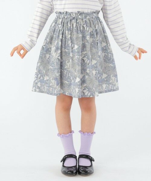 SHIPS / シップス ミニ・ひざ丈スカート | SHIPS KIDS:100〜130cm / リバティ スカート | 詳細1