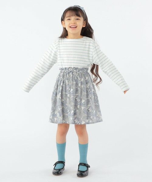 SHIPS / シップス ミニ・ひざ丈スカート | SHIPS KIDS:100〜130cm / リバティ スカート | 詳細10