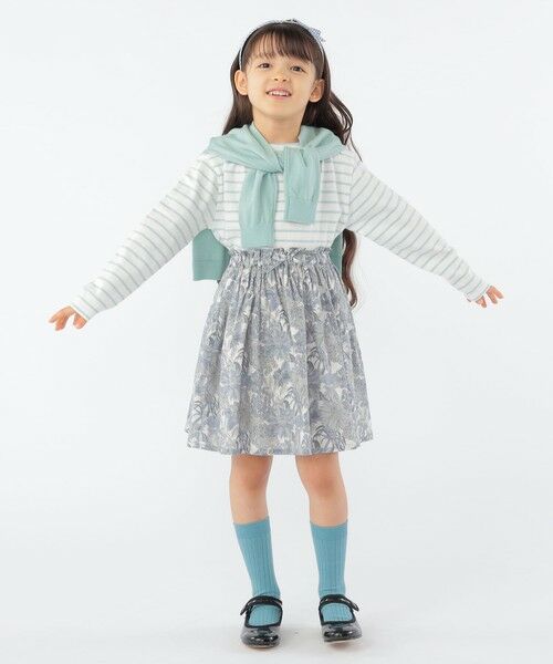 SHIPS / シップス ミニ・ひざ丈スカート | SHIPS KIDS:100〜130cm / リバティ スカート | 詳細13