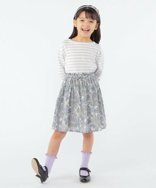SHIPS / シップス ミニ・ひざ丈スカート | SHIPS KIDS:100〜130cm / リバティ スカート | 詳細2
