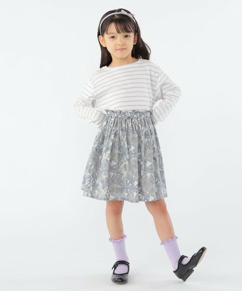 SHIPS / シップス ミニ・ひざ丈スカート | SHIPS KIDS:100〜130cm / リバティ スカート | 詳細3