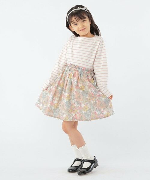 SHIPS / シップス ミニ・ひざ丈スカート | SHIPS KIDS:100〜130cm / リバティ スカート | 詳細27