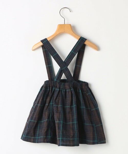 SHIPS / シップス ミニ・ひざ丈スカート | SHIPS KIDS:ストラップ チェック スカート | 詳細2